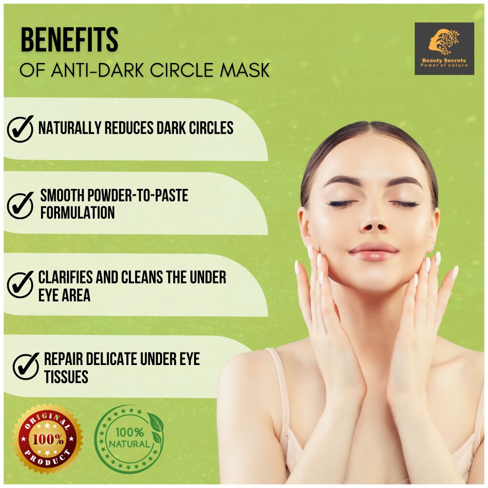 Beauty Secrets Sunayana Anti Dark Circle Face Mask - Distacart