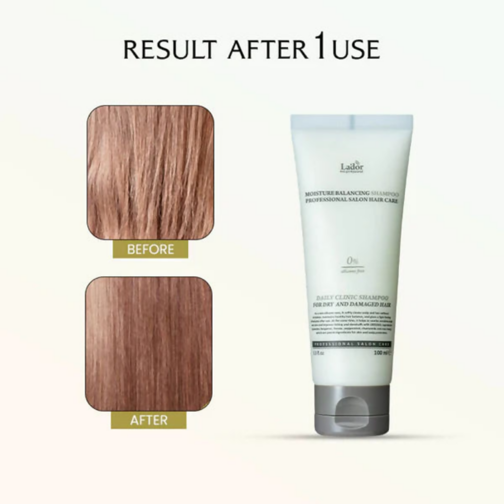 La'dor Korean Moisture Balancing Shampoo for Sensitive Scalp & Dry Hair, Vegan, Paraben Free