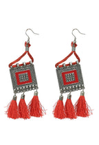 Mominos Fashion Johar Kamal Oxidised Silver-Plated Brass Finish Tassel Work Handicraft Choker For Women (Multi) - Distacart