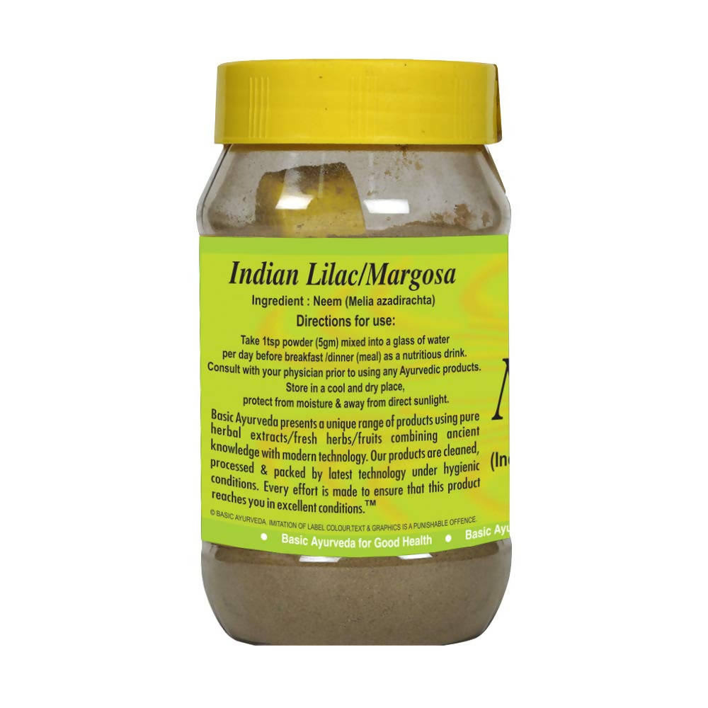 Basic Ayurveda Neem Leaf Powder Direction