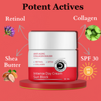 Dermistry Anti Aging Collagen Builder SPF30 Retinol Hyaluronic Acid Nourishing Age Protect Day Cream - Distacart