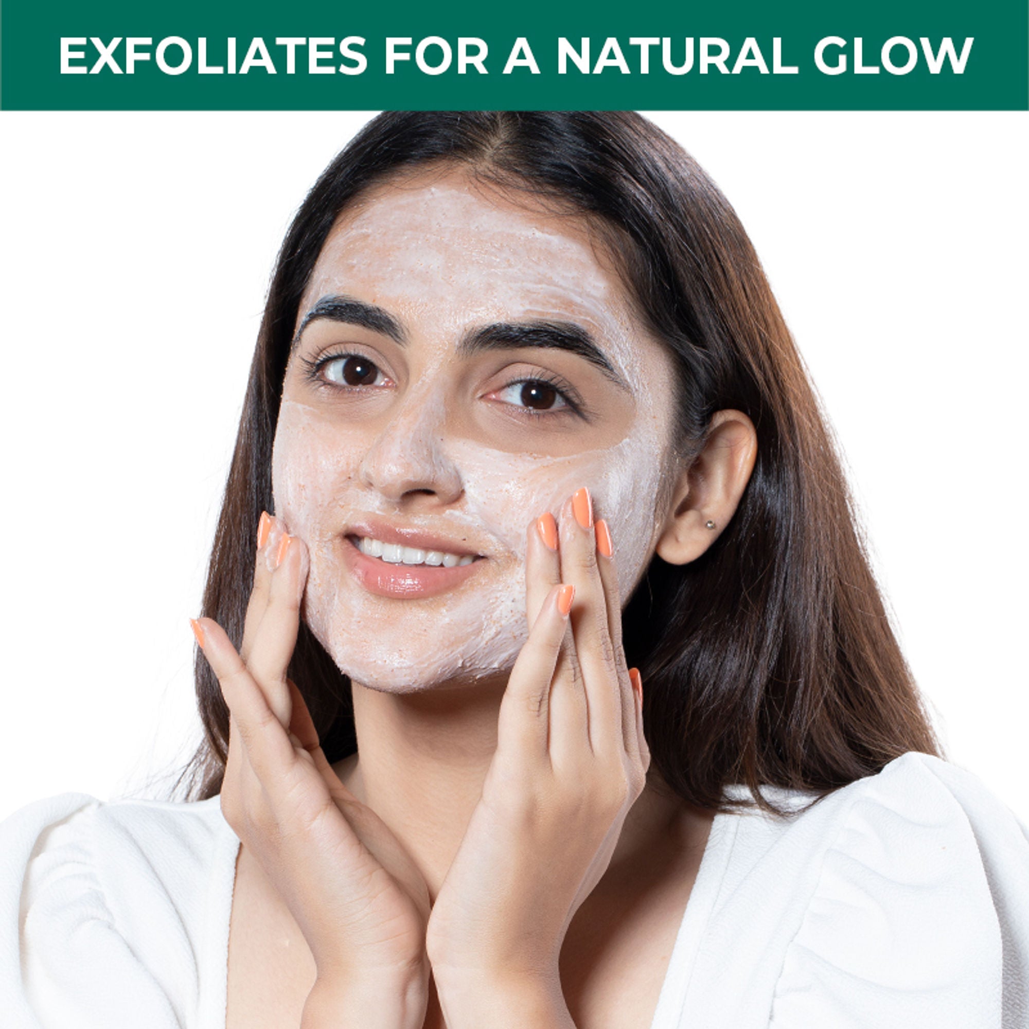 Nykaa Naturals Tea Tree & Neem Detox Face Scrub For Purifying, Acne Control & Clear Skin Glow - Tea Tree & Neem