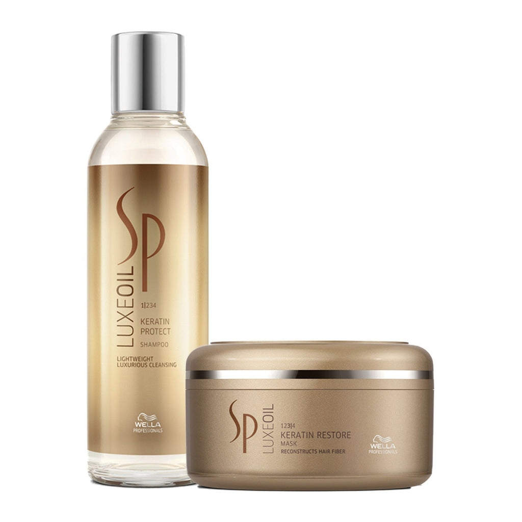 System Professional Luxe Oil Keratin Shampoo and Mask Combo