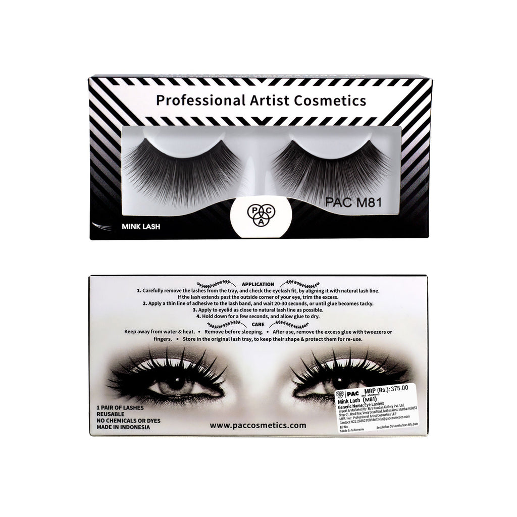 PAC Studio Mink Lash - M81 - Distacart