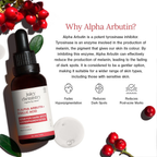 Juicy Chemistry 2% Alpha Arbutin + D-Gallic Acid Face Serum