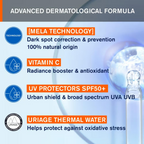 Uriage Depiderm Anti-Dark Spot Day Face Cream SPF 50+ Vitamin C