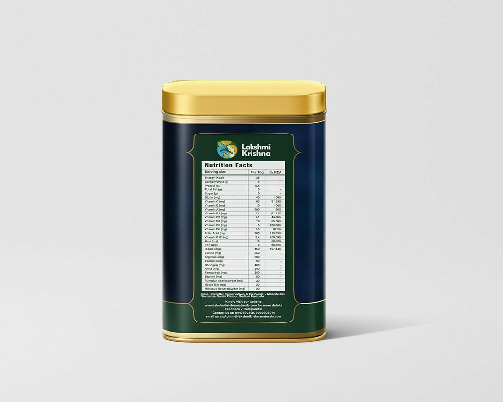 Lakshmi Krishna Naturals Hairgro Nutrition Mix Powder - Distacart