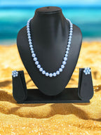 Inhanns Spectrum Everyday Pearl Sets - Single Strand - Teelblue