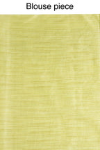 Mominos Fashion Light Parrot Green Color Bhagalpuri Saree