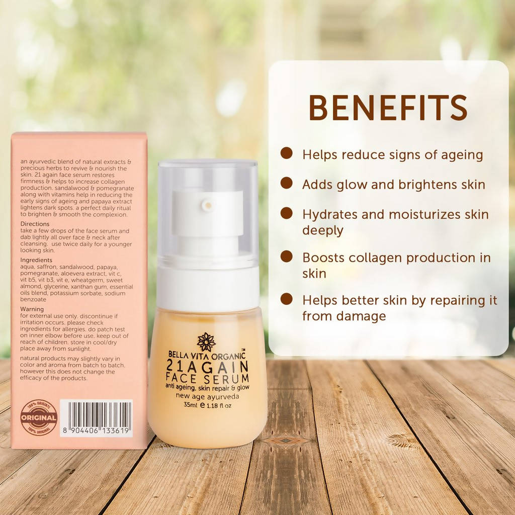 Bella Vita Organic 21 Again Face Serum