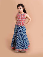 Joban Fashion Girl's Multi Color Lehenga Choli