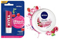 Nivea Cherry Shine Lip Balm And Soft Berry Blossom Cream