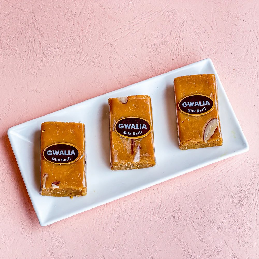 Gwalia Sweets Milk Barfi - Distacart
