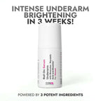 Cos-IQ Brightening Underarm Roll On Serum For Women, With Bioecolea, Mandelic Acid and Bio White