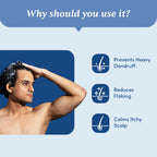 Man Matters Anti Dandruff Shampoo & Dandruff Removal Lotion Combo