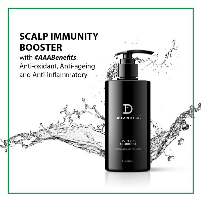 De Fabulous Tea Tree Oil Sulphate Free Conditioner For All Hair Types