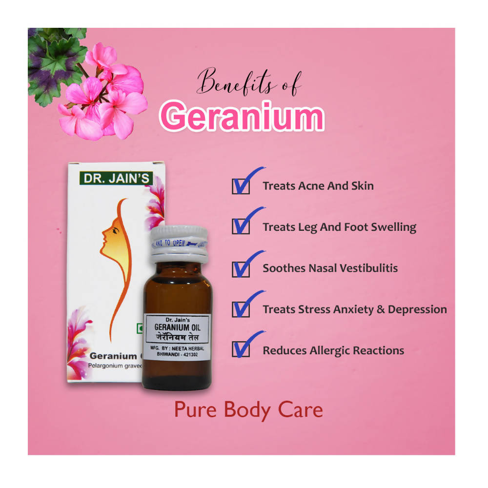 Dr. Jain's Geranium Oil