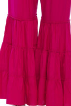 Mominos Fashion Reyon Cotton Magenta Palazzo - Distacart