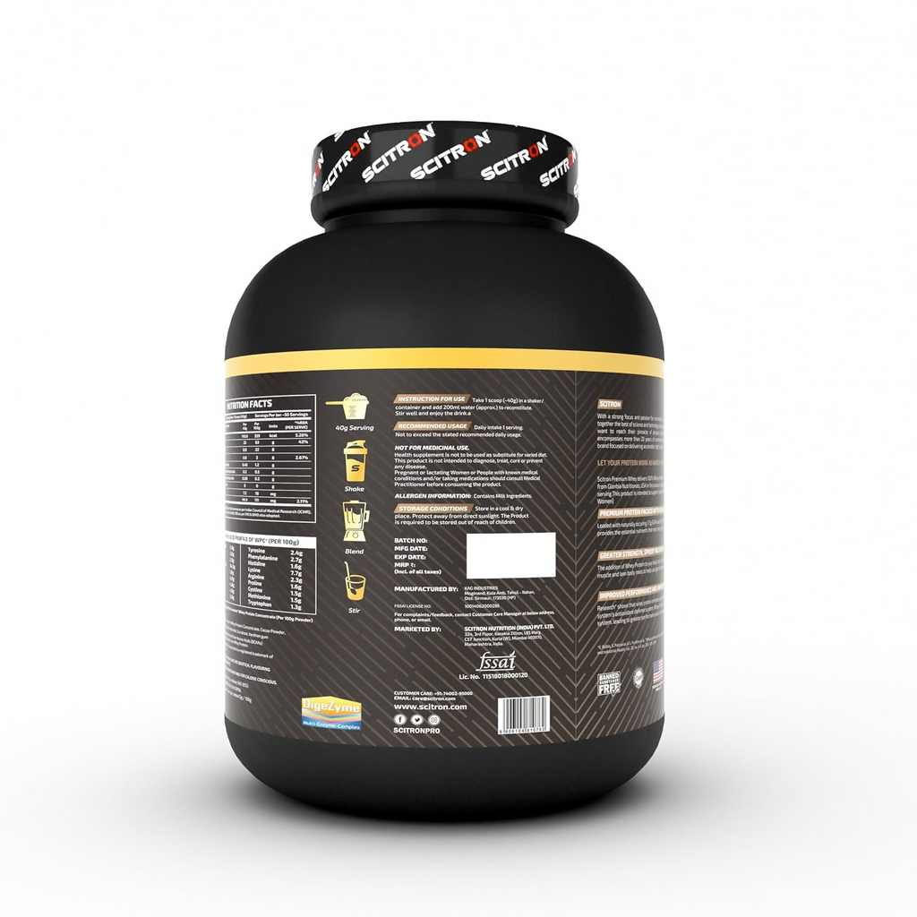 Scitron Nitro Series Premium Whey Rich Chocolate - Distacart
