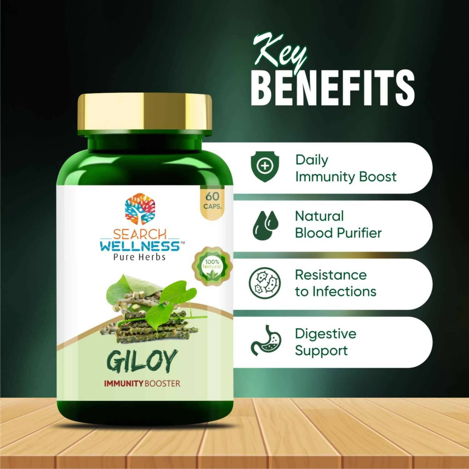 Search Wellness Giloy Capsules - Distacart