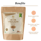 Wild Organic Sandalwood Powder For Skin And Body Pack