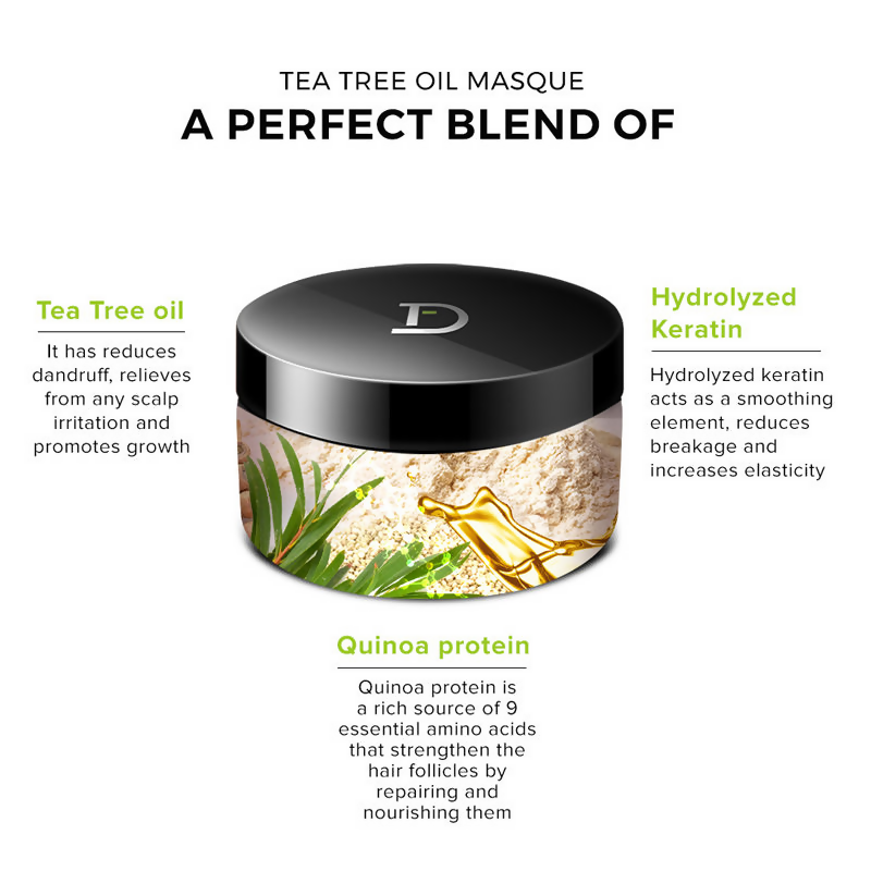 De Fabulous Tea Tree Oil Sulphate Free Hair Masque For All Hair Types