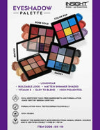 Insight Cosmetics 9 Color Eyeshadow Pallate - Color Pop - Distacart