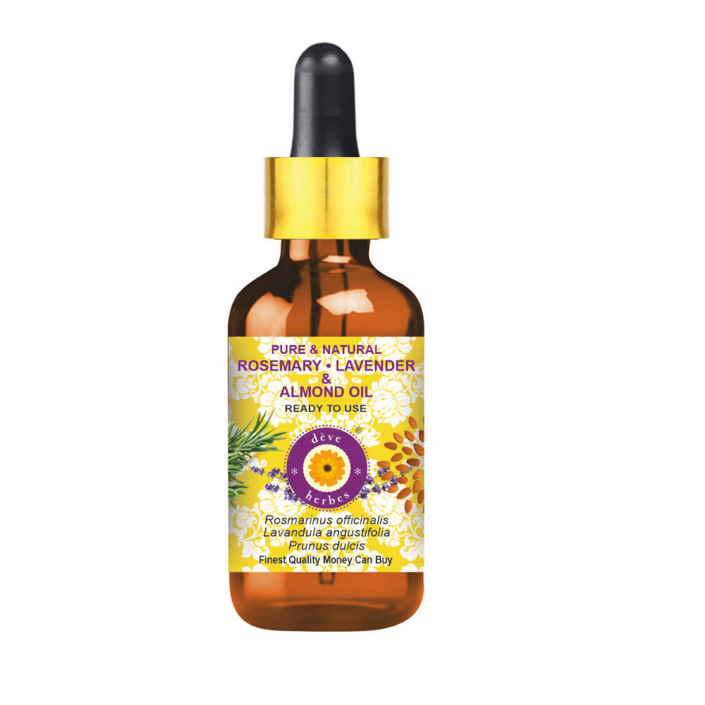 Deve Herbes Pure And Natural Rosemary & Almond Oil