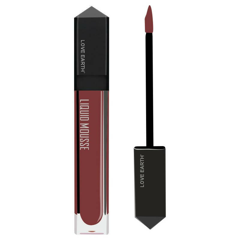Love Earth Liquid Mousse Lipstick - Irish Coffee