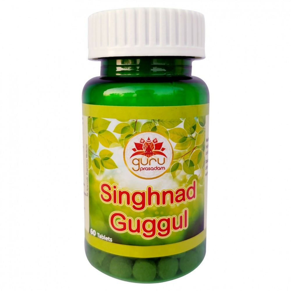 Guru Prasadam Singhnad Guggul Tablets - Distacart