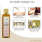 The Pure Story Natural Cold Pressed Oil for Hair & Skin with Seasame - Distacart
