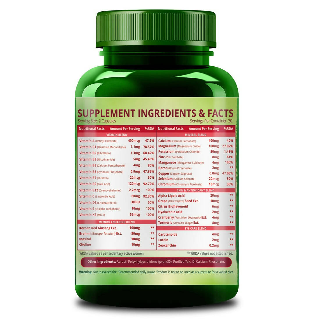 Himalayan Organics Women 50 Plus Capsules