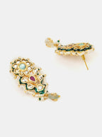 Ruby Raang Chand Earrings - Distacart