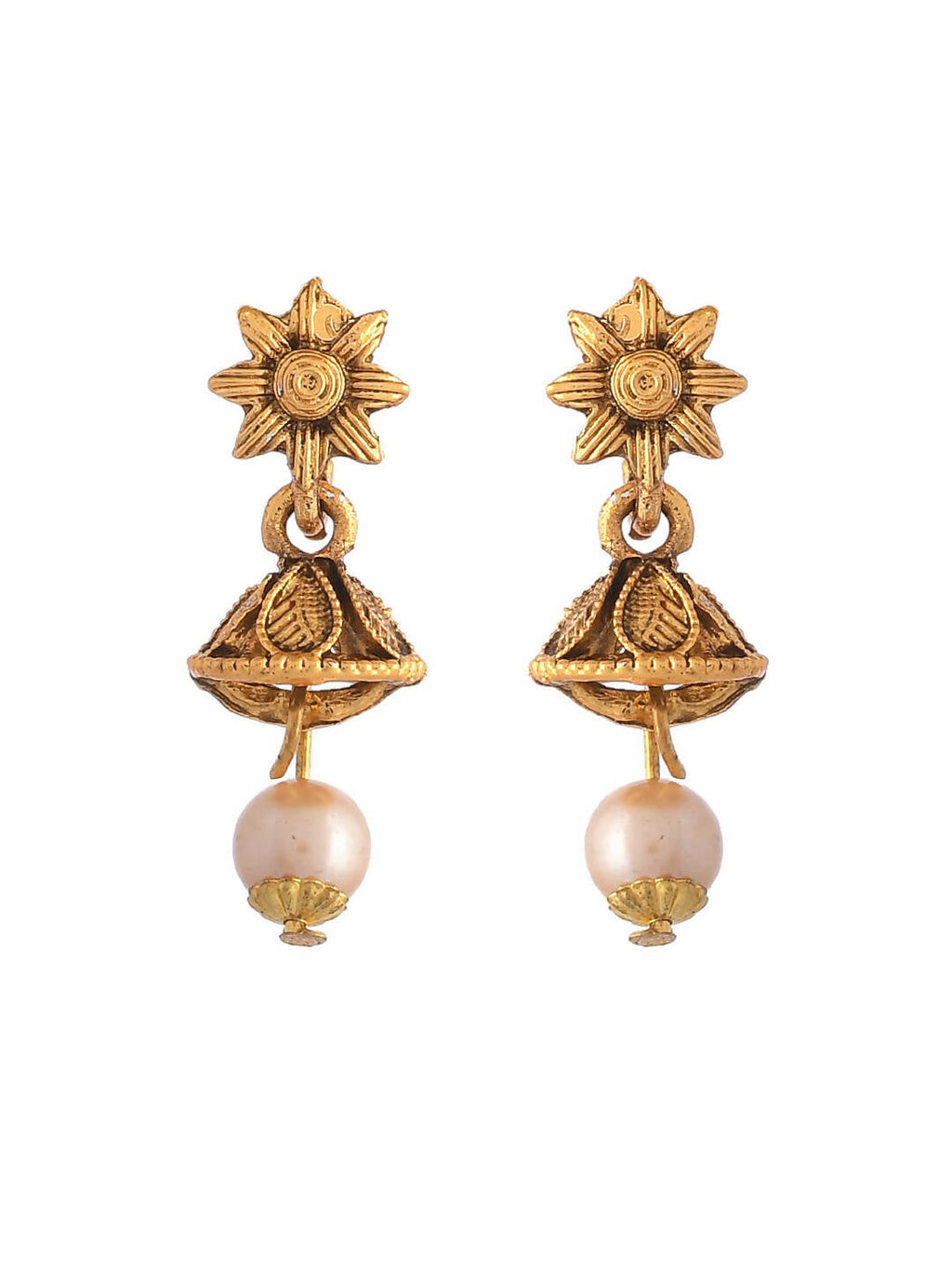 VOJ Women Gold Color stainless steel Jewellery Set - Distacart