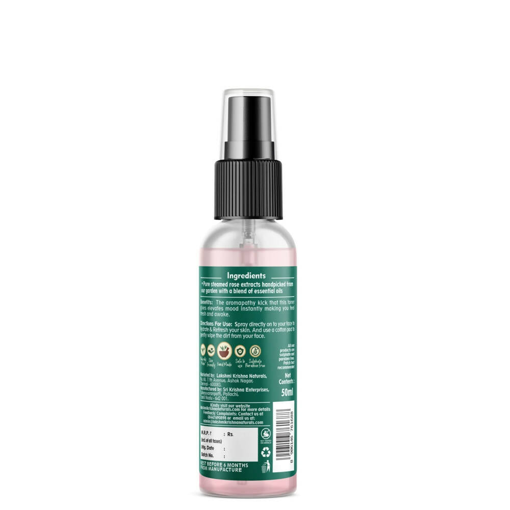 Lakshmi Krishna Naturals Wild Rose Toner