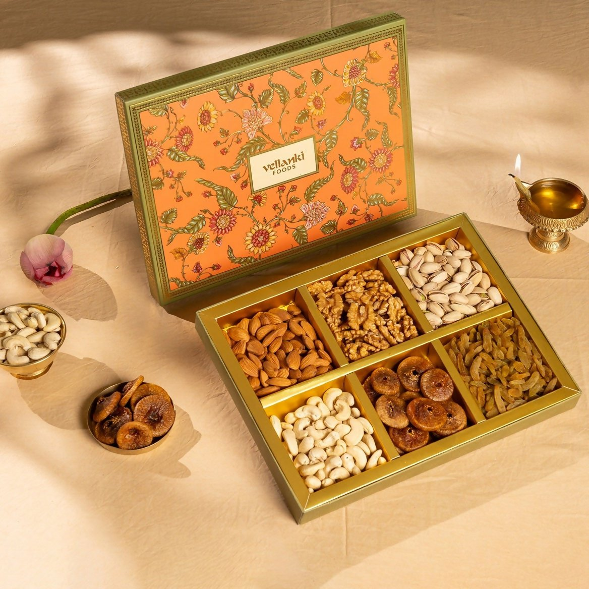 Vellanki Foods Dryfruit Gift Box - Distacart