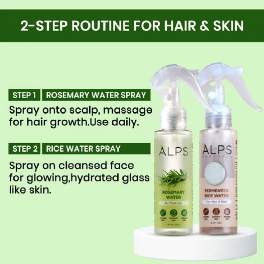 Alps Goodness Hair Growth & Glass Skin Duo