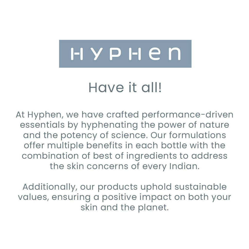 Hyphen By Kriti Sanon CSMS (Cleanser, Serum, Moisturizer, Sunscreen) Normal to Dry Skin Combo