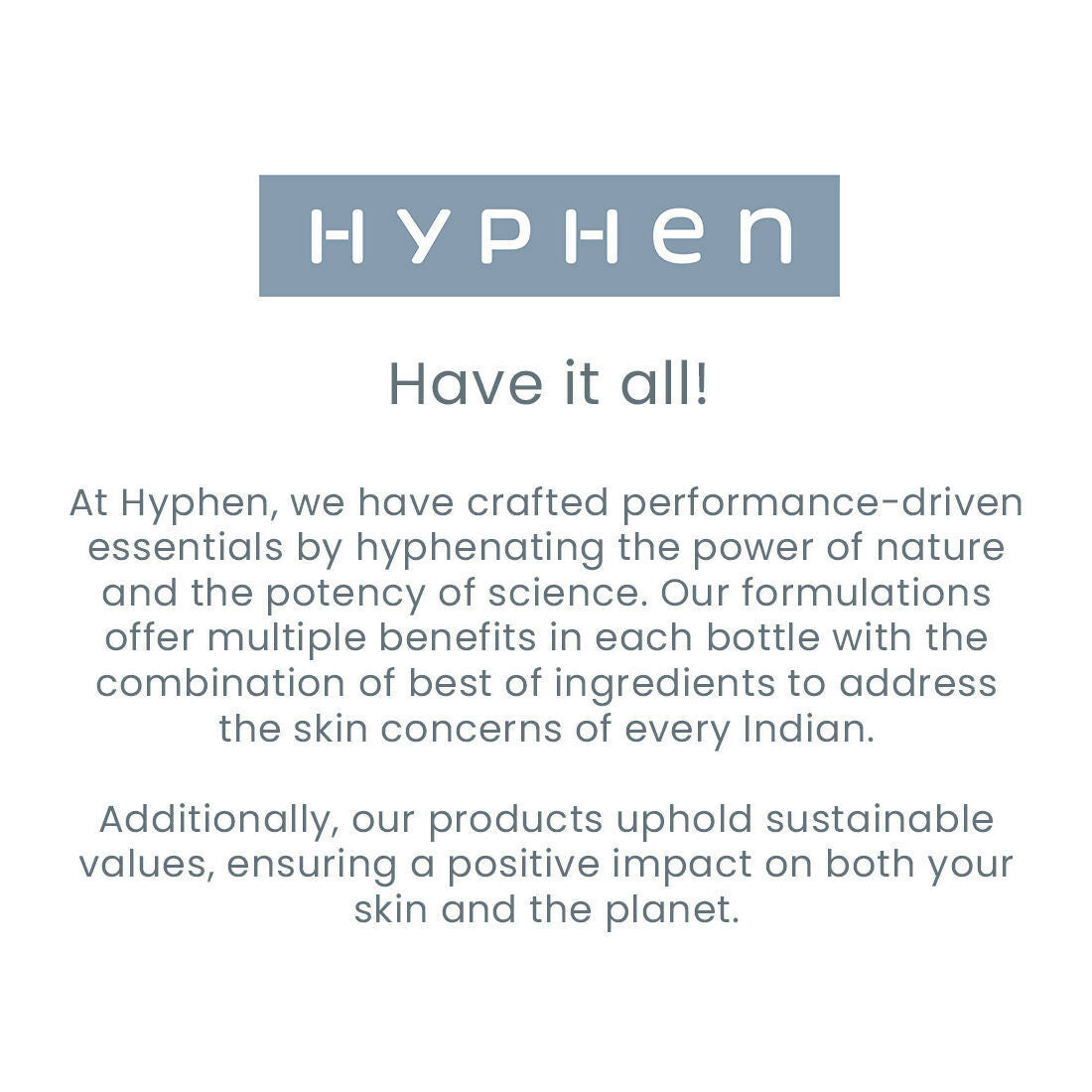 Hyphen By Kriti Sanon CSM (Cleanser, Serum, Moisturizer) Normal to Dry Skin Combo