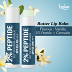 Bake 2% Peptide + Ceramide Butter Brightening Lip Balm SPF 55 PA++++ - Distacart