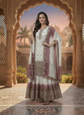 Teeya Creation Multi Color Star Georgette Heavy Embroidery Work Functional Wear Salwar Suit - Distacart