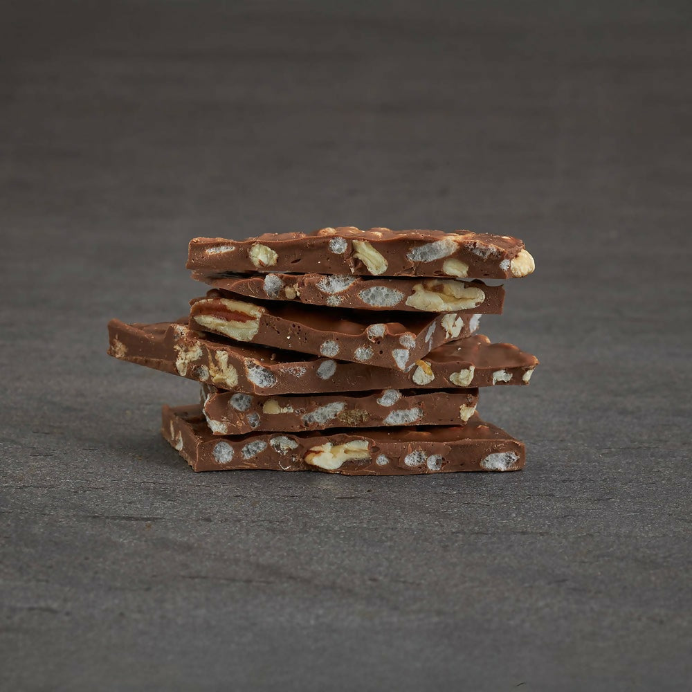 Smoor 35% Pecan and Puffed Rice Chocolate Barks - Distacart