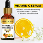 Our Cares Vitamin C Daily Glow Face Serum for Men & Women - Distacart