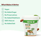 OZiva Natural Peanut Butter-Crunchy - Distacart