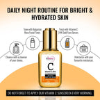 St.Botanica Vitamin C 20%, E & Hyaluronic Acid 24k Gold Night Face Serum