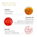 VLCC Clinic Deep Nourishing Lip Balm Strawberry & Rose - Distacart