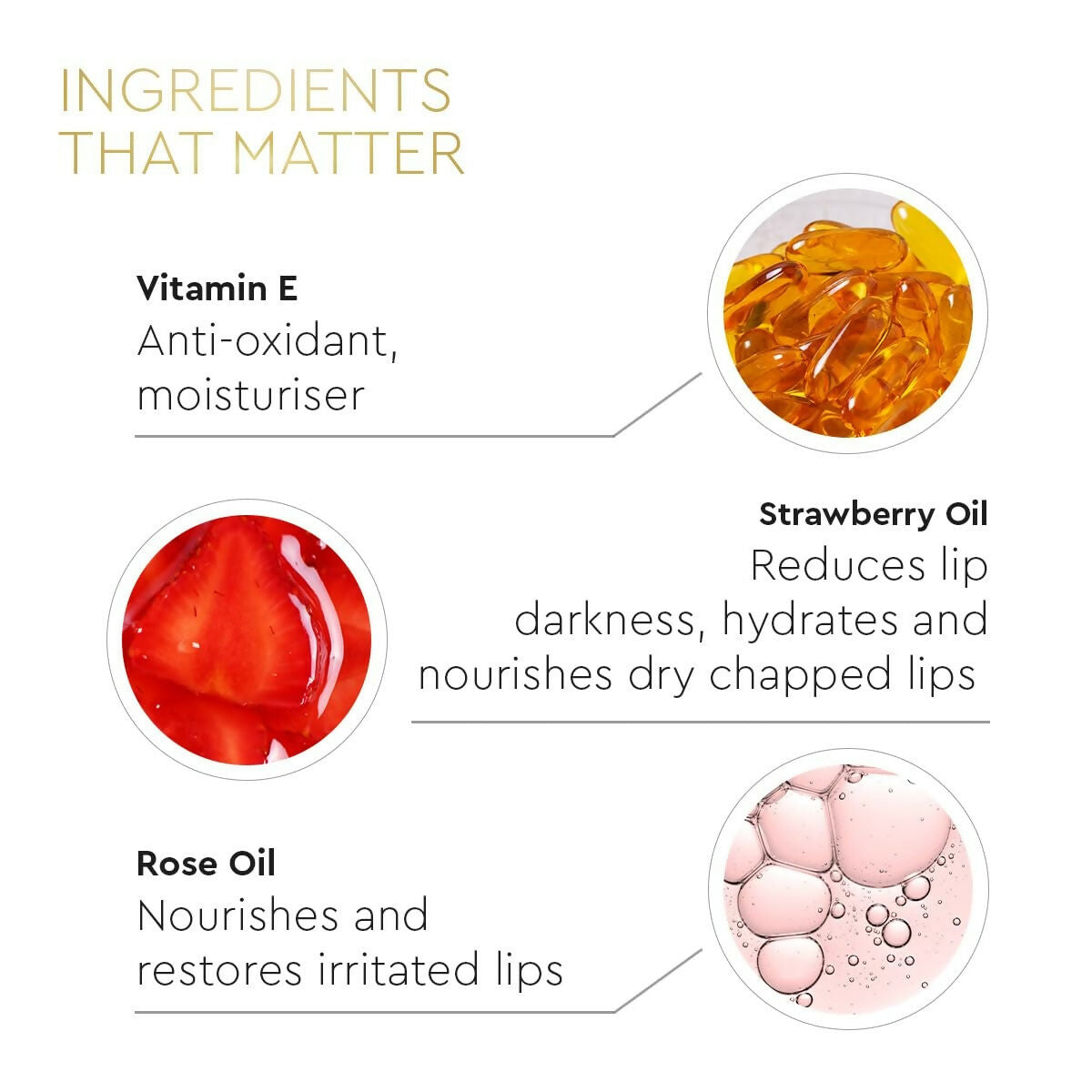 VLCC Clinic Deep Nourishing Lip Balm Strawberry & Rose - Distacart