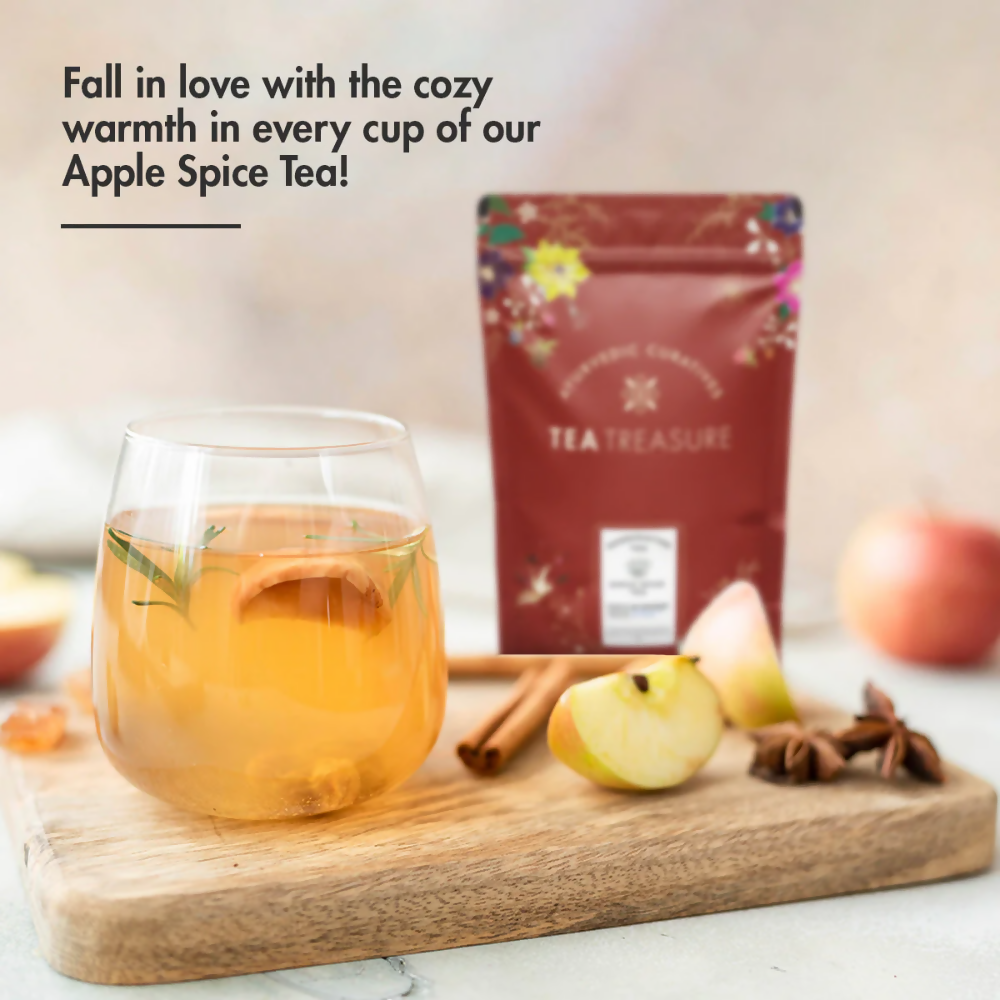 Tea Treasure Loose Leaf Apple Spice Tea - Distacart