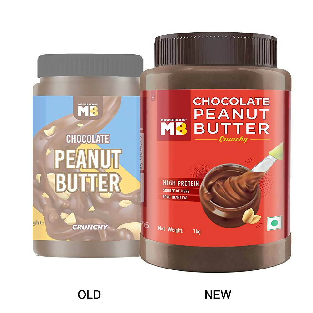 MuscleBlaze Chocolate Peanut Butter-Crunchy - Distacart