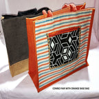 Jute Ladies Fashion Bags Combo - Big & Small